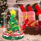 542 Christmas Tree Building Blocks Toy Building Sets Christmas Décor Building Kit with LED Light, Tabletop Christmas Tree Xmas Ornament Xmas Gifts Adult Stocking Stuffers for Children